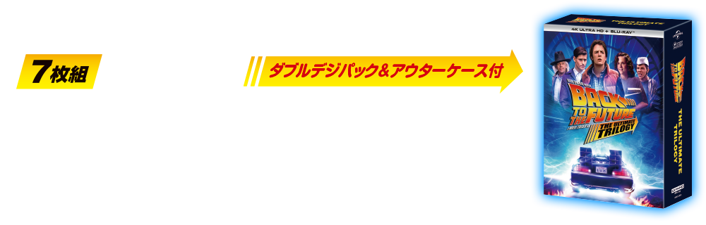 PART1～PART３ 本編UHDディスク×3枚 ＋ PART1～PART３ 本編ブルーレイディスク×3枚 ＋ 特典ブルーレイディスク×1枚 7枚組 ¥15,800+税 ダブルデジパック＆アウターケース付 ■カラー ■本編約342分 ■特典約600分 ■16：9 LB（ビスタサイズ） ■音声：英語5.1ch ドルビーアトモス／日本語5.1ch DTSサラウンド／日本語2.0ch ドルビーデジタル ■字幕：英語／日本語